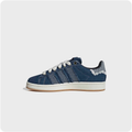 adidas Low-Top Sneakers – Navy with Textured Stripes & Frayed Detailing