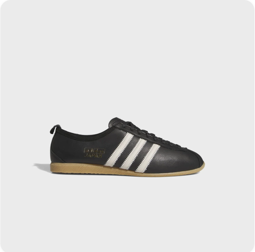 adidas Japan Low-Top Sneakers – Black & Cream with Gum Sole