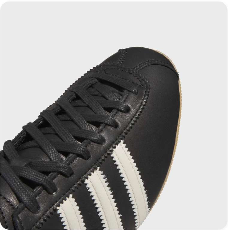 adidas Japan Low-Top Sneakers – Black & Cream with Gum Sole
