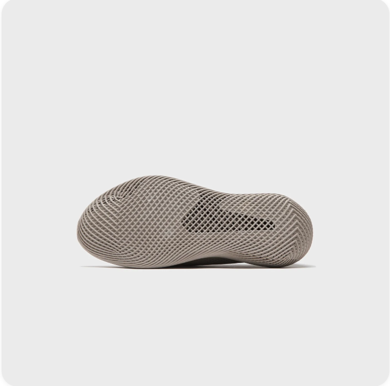 adidas Ribbed Low-Top Sneakers – Taupe with Black Stripes