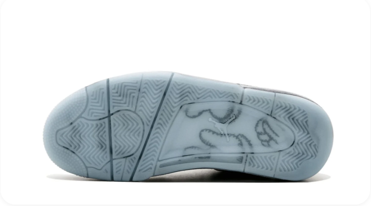 Jordan Mid-Top Sneakers – Tonal Grey with Textured Detailing