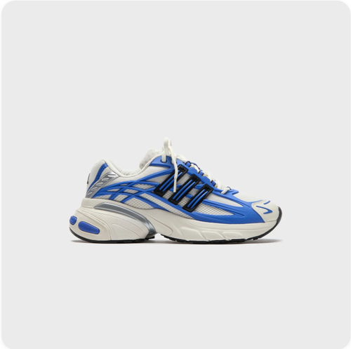 adidas Chunky Low-Top Sneakers – Blue, White & Silver