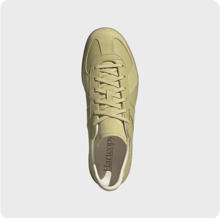 adidas Low-Top Sneakers – Pale Olive with Tonal Laces
