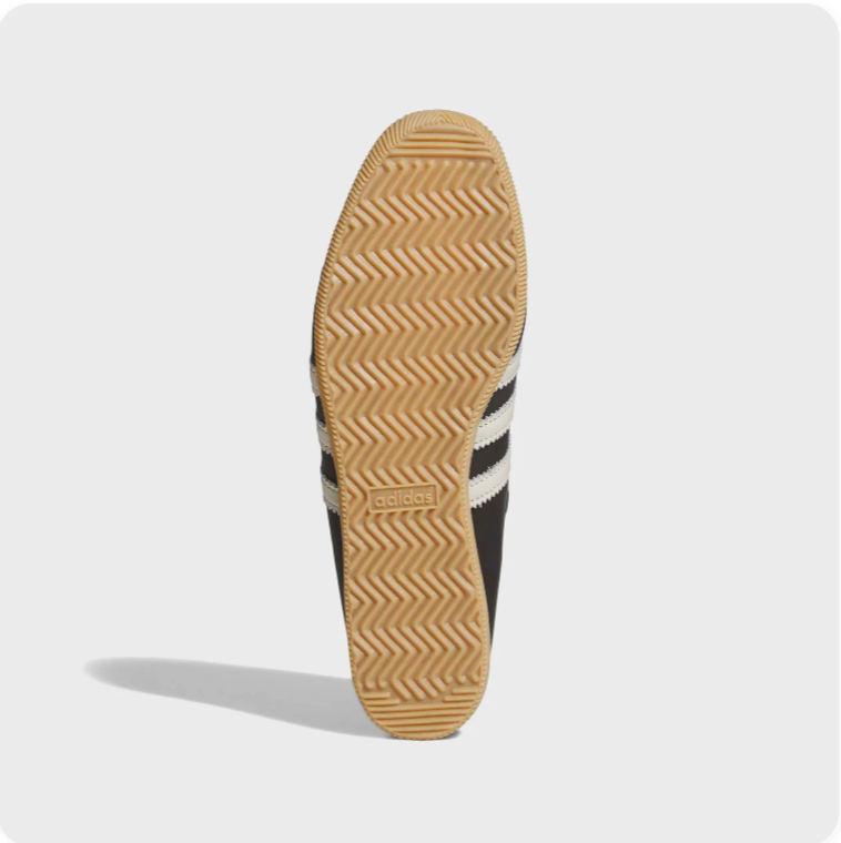 adidas Japan Low-Top Sneakers – Black & Cream with Gum Sole