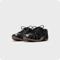 adidas Low-Top Sneakers – Black with Contrast Stitching & Sculpted Sole